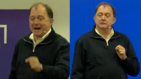 Poduje protagoniza tenso cruce en seminario: "Si le dan más importancia a los árboles que a las personas, iremos a juicio"