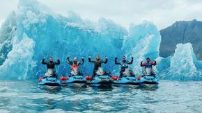 Empresa de ciudadanos rusos sorprendidos usando motos acuáticas en la Patagonia opera hace más de un año en Chile