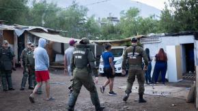 Desalojan toma venezolana en Peñalolén: no contaba con servicios básicos