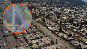 Se registran incidentes y barricadas durante desalojo de megatoma de San Antonio