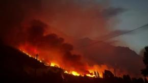 Fuego arrasa miles de hectáreas en la Patagonia argentina