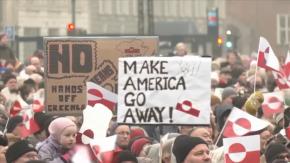 Protestas en Dinamarca y Groenlandia
