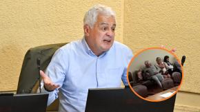 VIDEO | Diputado sufre descompensación durante una comisión y obliga a suspender encuentro