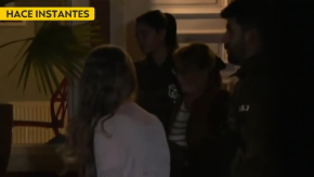 El momento exacto de la detención de Ángela Vivanco