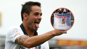 "Ni Cavani ni Suárez": El día que hinchas de Colo-Colo le dedicaron lienzo a Octavio Rivero