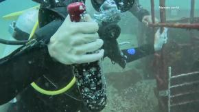 Empresa chilena utiliza condiciones submarinas para añejar vino