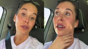 Se mostró muy afectada: Vale Roth tuvo noble gesto con familia que dejó a mellizas al cuidado de bomberos en Lirquén