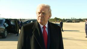 Trump dice que un cambio de régimen en Irán "sería lo mejor que podría pasar"