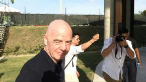 Infantino se dice "muy tranquilo" con México como sede del Mundial pese a ola violenta