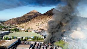 Explosión en Renca: Llaman a habitantes de comunas vecinas a adoptar recomendaciones por presencia de humo