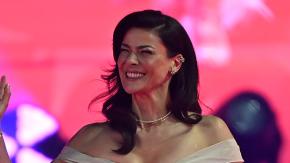 Tonka Tomicic impacta en la Gala de Viña 2026 con vestido transparente que se fundía con su piel