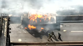 Autos incendiados y personas heridas: Lo que se sabe de la grave explosión e incendio en Renca