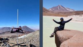 Australiana relató cómo logró récord mundial de pole dance a casi 6 mil metros de altura en el desierto de Atacama