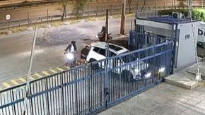 Violento portonazo a mujer embarazada en Quilicura