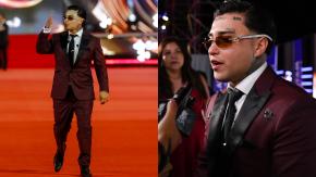 El arriesgado look de Pablo Chill-E en Viña 2026: representó a quienes "han muerto por la violencia en las calles"