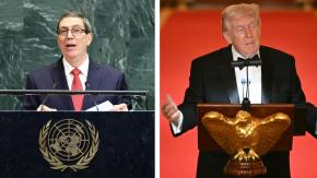 Canciller de Cuba acusa a EEUU de querer provocar una "catástrofe humanitaria" en la isla