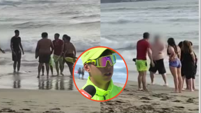 "Arriesgo mi vida y me quieren pegar...": El insólito caso en que insultan a salvavidas tras rescatar a niño