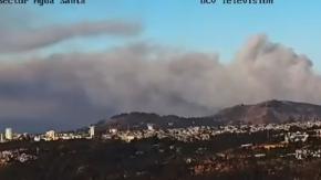 Incendio descontrolado afecta sector alto de Viña del Mar