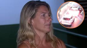 Un tercer auto las ayudó: El momento exacto de la encerrona a Macarena Tondreau donde murió su mascota