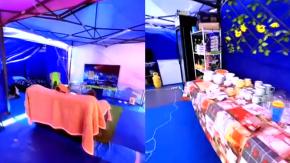 Familias instalan campamentos con camas, televisor y cocina en playas de Iquique: Esto dijo la Armada