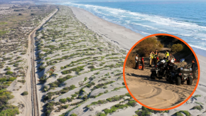 Grave accidente de cuatrimoto en Dunas de Ritoque dejó una persona fallecida y un herido