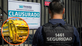 Por riesgo sanitario: Peñalolén clausura aparcadero de camiones de basura de Ñuñoa que operaba sin permisos