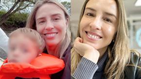 El gran susto que vivió Vale Ortega en Inglaterra: su hijo fue atropellado cuando salía del colegio