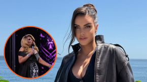 "Te tengo que decir algo...": La reacción de Emilia Dides tras ácido chiste de Asskha Sumathra en Viña 2026