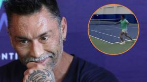 "Chino" Ríos impacta con video jugando tenis a sus 50 años: "Uno cree que todavía es bueno"