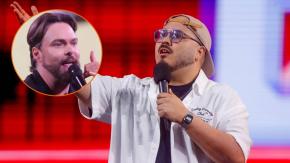 "El año pasado pasaron cositas": El "doble palo" de Esteban Düch a George Harris durante su rutina en Viña 2026