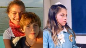 La recordada 'María Joaquina' de Carrusel posó con su hijo de 26 años que también es actor: parecen hermanos