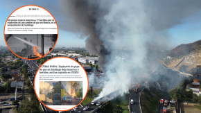 "Camión explotó en medio de la autopista": Así informaron los medios internacionales sobre el incendio en Renca