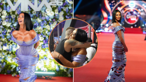 Fue captado en vivo: El sorpresivo reencuentro de Pamela Díaz y Jean Philippe Cretton en la Gala de Viña 2026