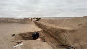 La verdad detrás de la zanja que está construyendo en Perú en la frontera con Chile