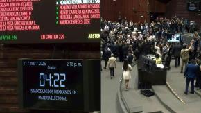 Diputados mexicanos rechazan reforma electoral de Sheinbaum, su primera derrota legislativa