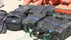 Operaciones entre Ecuador y EEUU dejan más de tres toneladas de droga incautadas