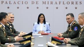 Delcy Rodríguez remodela la cúpula militar en Venezuela