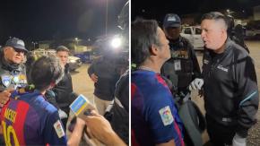 “Los niños no van a crecer viendo cómo se drogan”: La viral discusión entre alcalde de Puente Alto y hombre en situación de calle