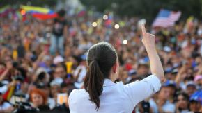 Masiva convocatoria en encuentro de venezolanos con María Corina Machado en Parque Almagro: casi 20 mil asistentes