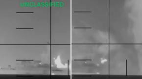 VIDEO | Conflicto en Medio Oriente: el momento exacto en que EE.UU. hundió un buque de guerra iraní