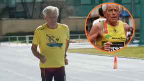 Anciano de 82 años empezó a correr a los 66 y hoy tiene el metabolismo de 20: Bate récords y corre hasta 62 km por semana