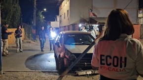 Doble homicidio frustrado deja a dos jóvenes en riesgo vital en Maipú