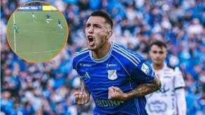 VIDEO | ¡De mitad de cancha!: El golazo de "Tucu" Contreras en Sudamericana que da la vuelta al mundo