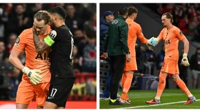 "No juega más": Portero del Tottenham comete dos "bloopers" en Champions y es reemplazado a los 20 minutos