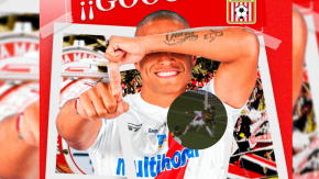 ¿El anti Puskas? El insólito gol con la mano que metió Leandro Benegas en la B