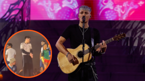 Con Kendall Jenner como público: Kidd Voodoo modeló la nueva camiseta de La Roja en EE.UU.