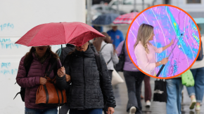 El otoño llegó con precipitaciones: ¿Hasta qué hora lloverá en Santiago este viernes?