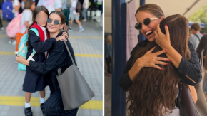 Millaray Viera comparte emotivos registros del primer día de clases de sus hijas: la mayor pasó a Cuarto Medio