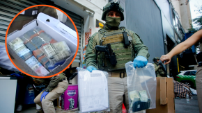 Intenso operativo en Santiago: Decomisan casi 100 kilos de ketamina y al menos 20 millones de pesos