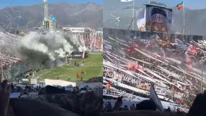 VIDEO | Así fue la salida de Colo-Colo en el Superclásico 199